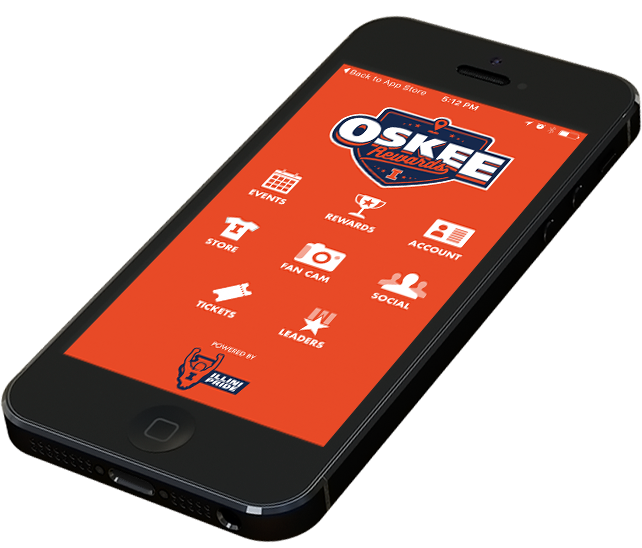 Oskee Rewards Phone Landing